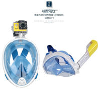 Máscara de buceo de verano, gafas de natación, traje de snorkel de silicona completamente seco - details 8