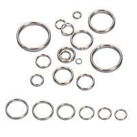 Anillos De Salto Abiertos De Acero Inoxidable 200pcs 4-8mm Para La Fabricación De Joyas Componentes DIY Accesorios Conectores - details 0