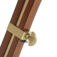 vidaXL Lámpara de suelo con trípode madera maciza de mango 193 cm - details 6