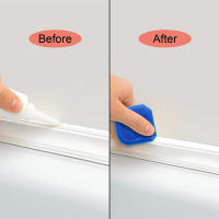 Kit De 4 Herramientas Para Sellar Juntas De Silicona Espátula Repartidor Limpiador De Bordes Para Azulejos Y Reparación - details 5