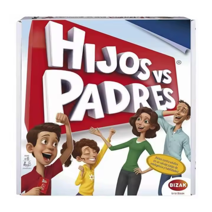 JUEGO DE MESA HIJOS CONTRA PADRES DE BIZAK - 1