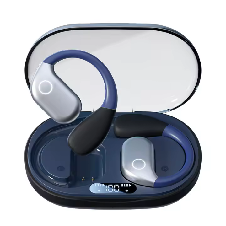 Auriculares portátiles M82 sin intraauriculares colgantes OWS with Bluetooth, auriculares inalámbricos Auténticos para Hombres, running y reducción de ruido. - 1