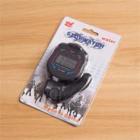 Reloj De Cronómetro Digital Portátil Impermeable Para Deportes Con Timer De Cuerda Reloj De Tiempo Profesional LCD Negro - details 5