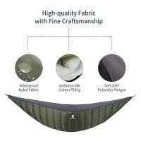 Hammock Portátil De Invierno Calor Abajo Para Acampar Y Senderismo Exterior Saco De Dormir Cómodo Para Adultos Térmica 15℃~5℃ - details 4
