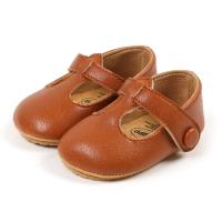 Zapatos Para Niños Primavera Verano Otoño T-Strap De Cuero Antideslizantes Mary Janes Para Niñas Y Niños Con Hebilla Cierre Planos Para Bebés - details 17