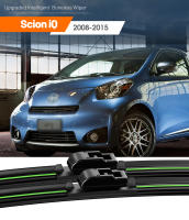 2pcs LimpiaParabrisas Anteojos Delanteros Para Toyota Scion iQ 2008-2015 Accesorios De Ventana Intelligent Boneless Wiper De Goma Natural - details 0