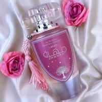 Perfume Lattafa Mohra Silky Rose | Lattafa Mohra Eau de Parfum 100ml | ohraEl encanto romántico de la rosa en un Eau de Parfum sofisticado - details 1
