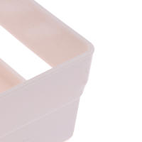 Estante De Plástico Para El Baño Soporte De Esquina Para Artículos De Higiene Y Cosméticos Montado En La Pared Sin Perforar Organizador De Espacio - details 11