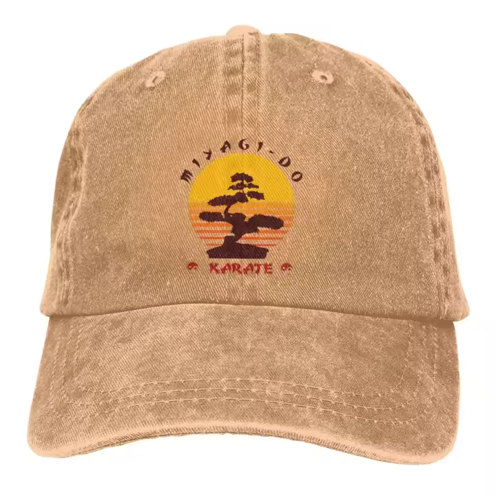 Gorro De Béisbol Miyagi-Do Karate Protección Solar Sombrero De Sombreros De Vaquero Para Hombres Gorro De Padre Trucker Unisex Ajustable Estilo Casual - 1