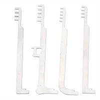Juego De 4 Herramientas De Combustible De Acero Inoxidable Con Dientes De Metal Tamaño De Bolsillo Herramientas De Emergencia Duraderas Para Bomberos - details 0
