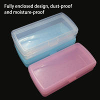 Caja De Desinfección Para Herramientas De Uñas 1Pc Organizador De Almacenamiento Transparente a Prueba De Polvo Para Tijeras Y Pinzas De Manicura Para Salón - details 2