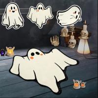 VIKAMA Alfombra De Halloween Con Diseño De Fantasma Encantador Alfombra Decorativa Para Dormitorio Y Baño Absorbente Antideslizante Para Piso - details 3