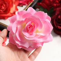 2/5Pcs Rosas Artificiales De 11CM Para Decoración De Hogar Y Jardín Decoración De Boda Y Fiesta Accesorios Para Manualidades - details 3