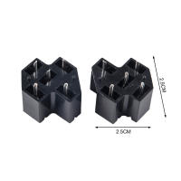 Adaptador De Conector De Relé SPDT Para Coche Con Soporte Base De Montaje En Placa PCB Y Terminales De 6.3mm 5 Pines - details 0