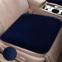 Cojín De Asiento De Coche Invierno De Peluche Corto Individual Sin Espalda Tres Piezas Calor Y Grueso De Peluche De Conejo - details 0