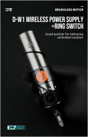 Kit De Máquina De Tatuaje Inalámbrica Con Motor Brushless Y Batería Recargable Diseño De Descompresión Pluma Rotativa De Aleación De Aluminio Para Tatuadores Profesionales - details 1