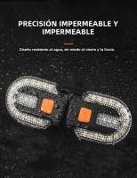 Luz Trasera De Bicicleta Con Señal De Giro Control Remoto Inalámbrico LED Recargable Por USB Lámpara De Advertencia Para Veloce Accesorios De Bicicleta - details 7