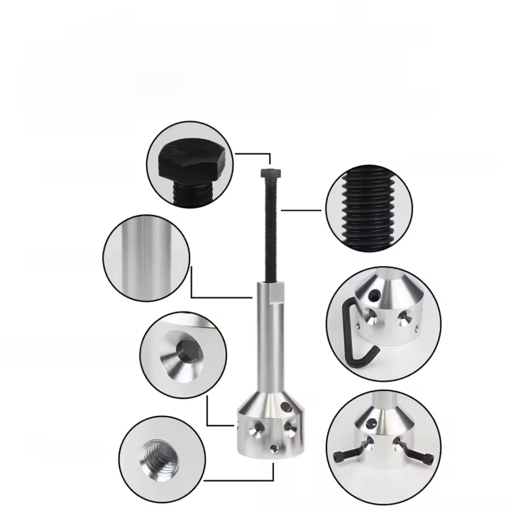 Kit De Herramientas Para Retirar Y Instalar Hojas De Engranaje De Acero Para Motores De Eje Directo Y De Cinta De 5/8" Y Menos De 1/2" - 1