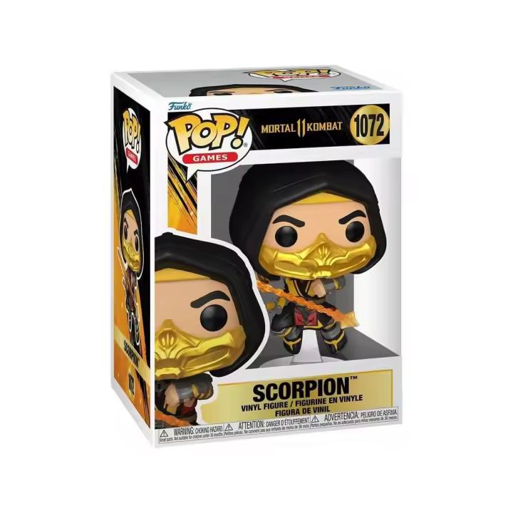 Funko Pop Games Mortal Kombat 11 Figura Scorpion Juguetes FUNKO - 1