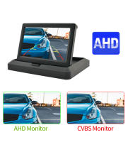 Monitor De Coche Plegable KTYDKP Con Entrada De Video Bidireccional Para Cámara De Retrovisora De Parqueo Y Reversa Pantalla TFT De 5 Pulgadas - details 4