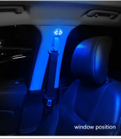 Luz Decorativa LED Para Coche Accesorios Lampara De Señalización Decoraciones Internas Piezas De Automóviles ABS MKS-109 - details 13