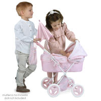 Decuevas Toys - Coche de Muñeca Plegable con sombrilla, muñecas hasta 48 cm.  Regalo Ideal para Niñas  Accesorio de Muñeca - details 1