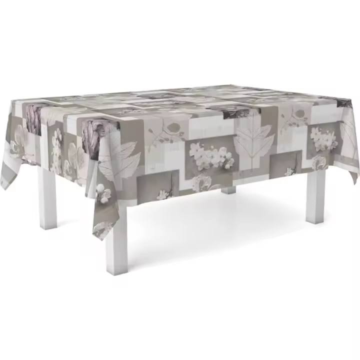 ECOMMERC3  Mantel Hule Mesa Rectangular Tamaño desde 100x140 cm hasta 300x140 cm, Estilo, Durabilidad y Fácil Limpieza para tu Mesa - Mantel Hule Antimanchas e Impermeable - 1