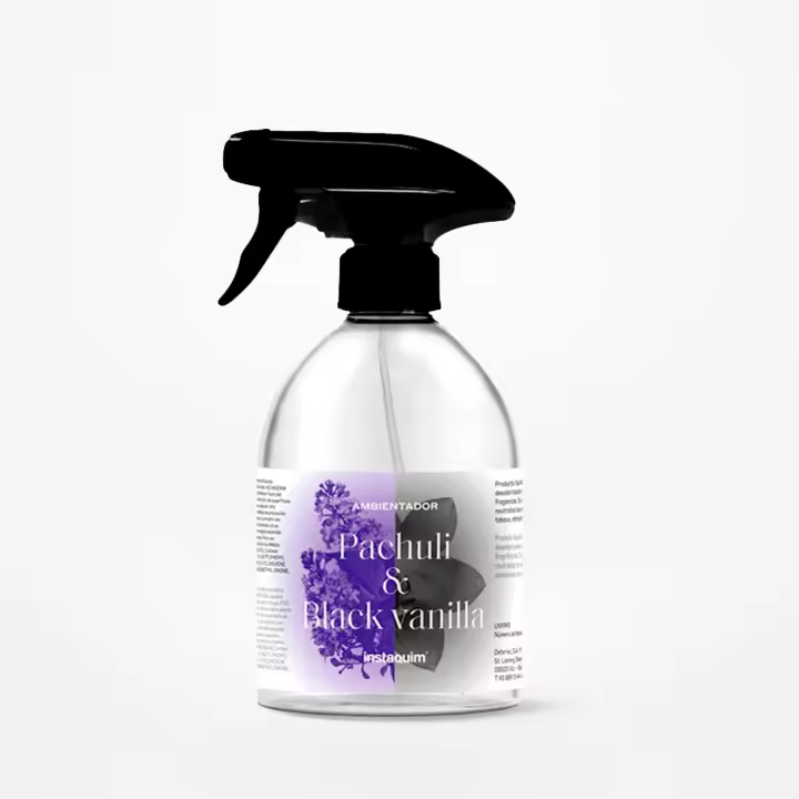 Clinn - Ambientador Pachuli y Black Vainilla | 500ml y 12x500ml | Quitaolores para Hogar y Negocio - 1