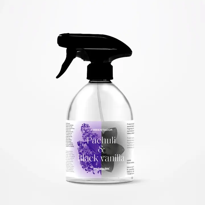Clinn - Ambientador Pachuli y Black Vainilla | 500ml y 12x500ml | Quitaolores para Hogar y Negocio - 1