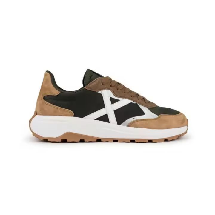 Zapatillas marron-verde MUNICH BABEL 03 brown-green 4599003 - 1
