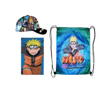 SET GORRA Y TOALLA MICROFIBRA 70*140CM NARUTO - details 0