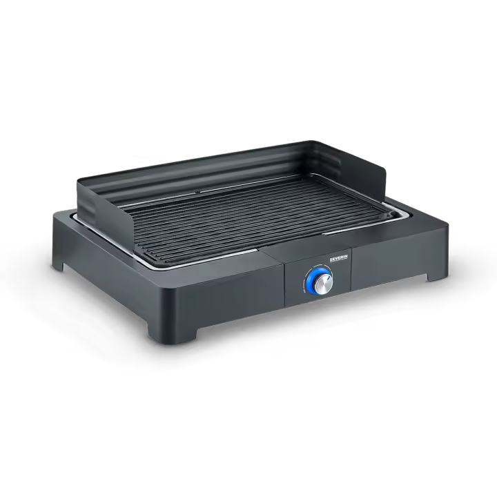 Barbacoa Eléctrica SEVERIN PG 8567 - Parrilla de Aluminio Fundido - 2200W - Sin Humo y Olor - Interior - 1