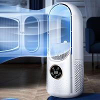 Mini Home Bladeless Electric Fan Moisturizing Low Noise Small Mist Fan Birthday Gift - details 1