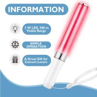Bastón De Luz Cambio De Color Automático 15 Colores Batería Poderada Para Conciertos Cumpleaños Y Celebraciones - details 1