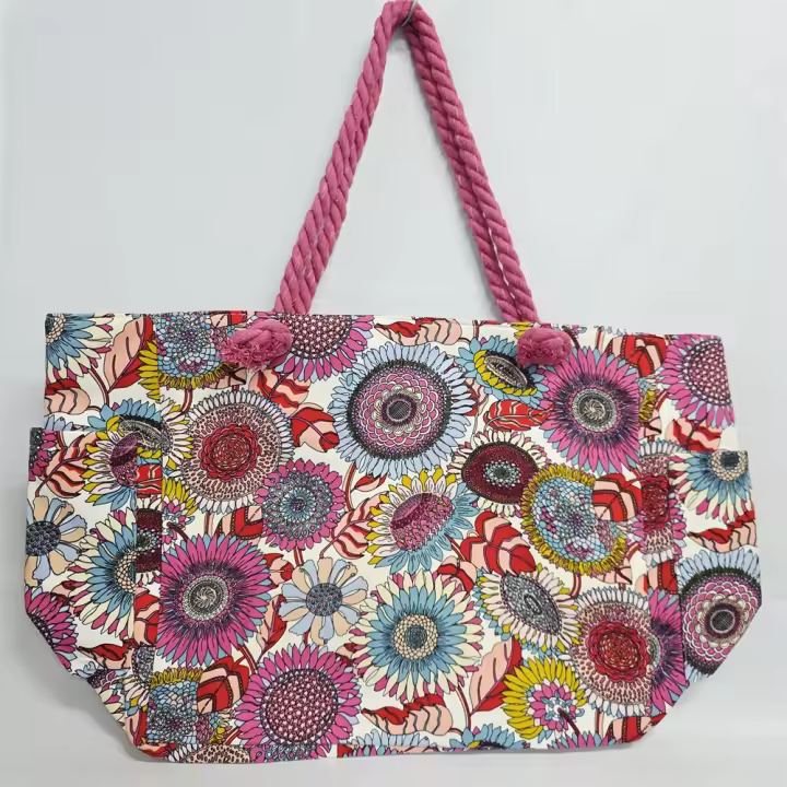 Bolso de Playa Grande para Mujeres Resistente Al Agua y la Arena,bolso de compras de gran capacidad,cm,fespu - 1