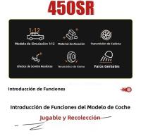 Modelo De Motocicleta 1:12 600RS Spring Breeze 450SR Con Neumáticos De Goma Y Absorción De Choque Regalo Para Niños Metal Y Plástico - details 8