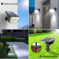 Lámpara Solar Para Jardín Impermeable Iluminación Nocturna Automática Para Camino Decoración De Jardín Farol De Césped Moderno ABS LED - details 4