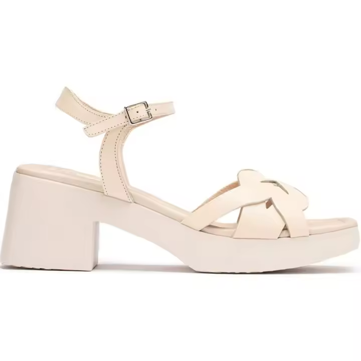 Sandalias Wonders D-1011 Catalina en Color Natural - 1