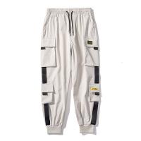 Pantalones De Trabajo Para Hombre Moda Primavera Y Verano Pantalones Casuales Sueltos Estilo Safari Cierre Elástico - details 7
