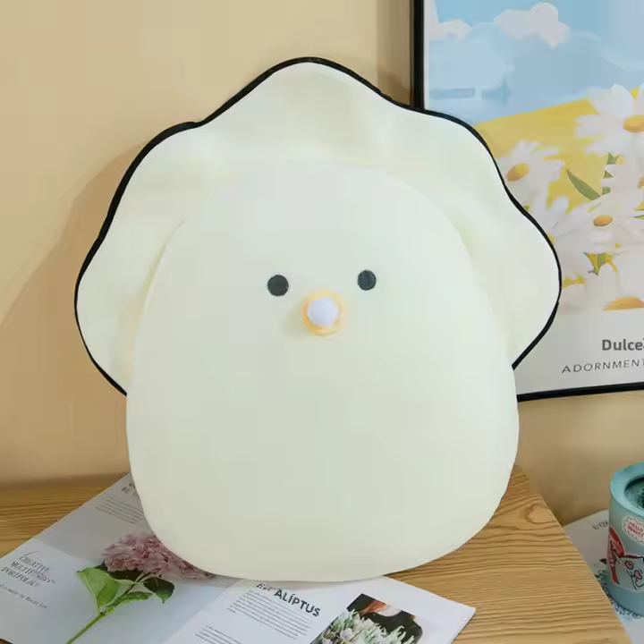 Nuevos Juguetes De Peluche De Ostra Con Muñeca Para Dormir Regalo De Cumpleaños Para Niños Material De Algodón Relleno De Poliéster - 1