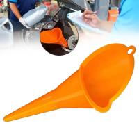 Funel De Estem Largo Para Automóvil Herramienta De Rellenado De Gasolina Y Aceite Para Motor De Motocicleta Y Taller De Automóviles Accesorios De Auto Color Orange - details 9
