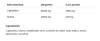 GLUTAMINE RECOVERY AMINO, sabor limón y sabor naranja. ALTA CALIDAD CON TAURINA. APOYA EL DESARROLLO DE MASA MUSCULAR. ALL NUTRITION 250 gr - details 0