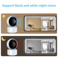 Cámara IP Wifi Tuya 1080P Monitor De Bebé PTZ 360° Con Detección De Movimiento Audio Bidireccional Visión Nocturna Soporta TCP/IP/ONVIF Protocolo Privado - details 1