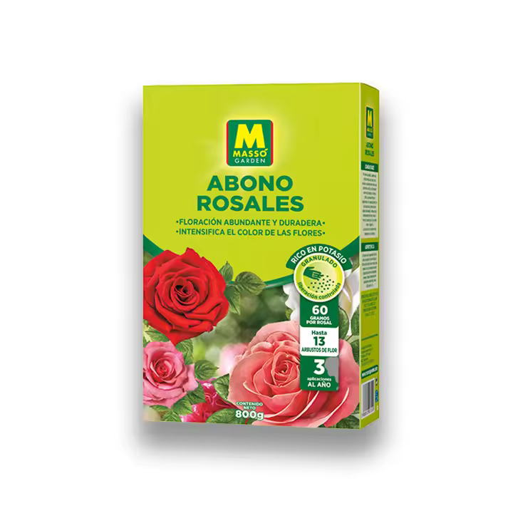 Abono Rosales y Arbustos de Flor para Potenciar Floración 800 GR ECOLÓGICO | Fertilizante para 30 m2 específico para Rosales y Arbustos de Flor MUY EFECTIVO sin riesgos de quemaduras | Acción inmediata + liberación lenta |Nexum+Market - 1