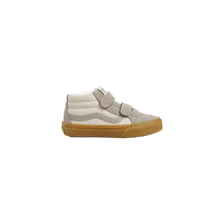 Zapatilla Niño/a Vans Sk8-Mid Beige Topo - 1