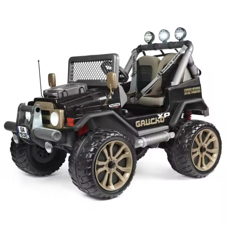 Peg Perego Gaucho XP Coche Eléctrico para Niños con Luces y Sonidos Realistas - Todoterreno Infantil - 1