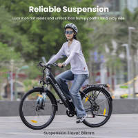 Eleglide Bicicleta electrica Touroll J1 ST, Bicicleta de montaña Adulto,Bicicleta montaña de, e Bike batería 36V 15.6Ah, Kilometraje 100KM transmisión - Shimano de 7 velocidades y freno de disco - details 5
