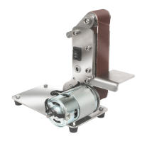 Mini Lijadora De Cinturón Eléctrica Multifuncional 7 Velocidades Polímero De Potencia Herramienta De Pulido Y Tratamiento De Superficie - details 12