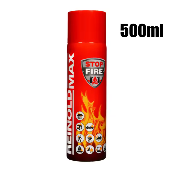 Mini Extintor Aerosol,Pequeño Extintor para Casa, Cocina, Camping,Vehículo 500ml-750ml-1000ml - 1
