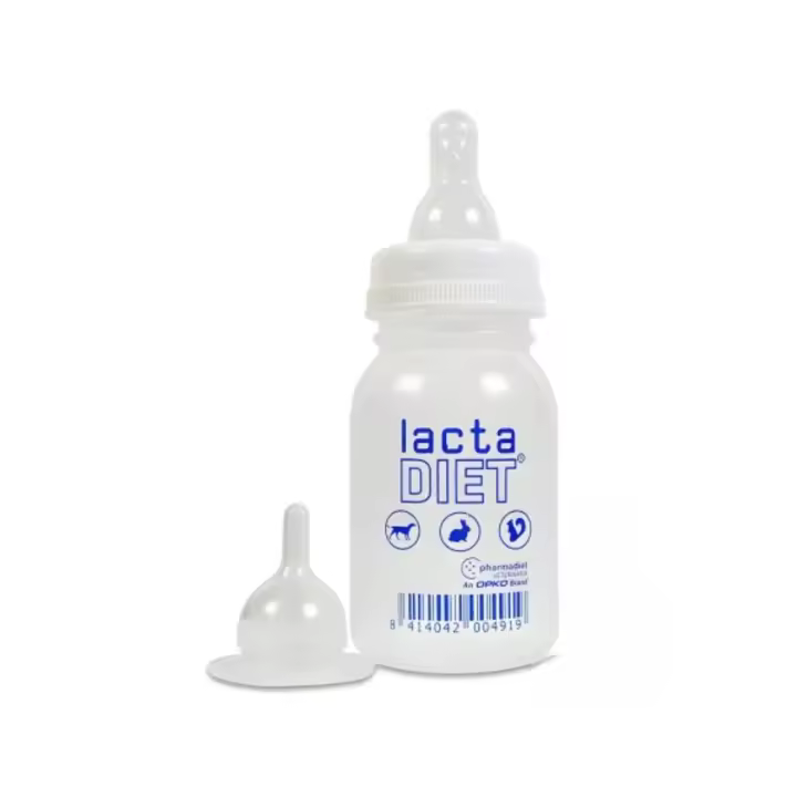 PHARMADIET - Lactadiet - Biberón para Perros, Conejos y Roedores (120 ml) - 1